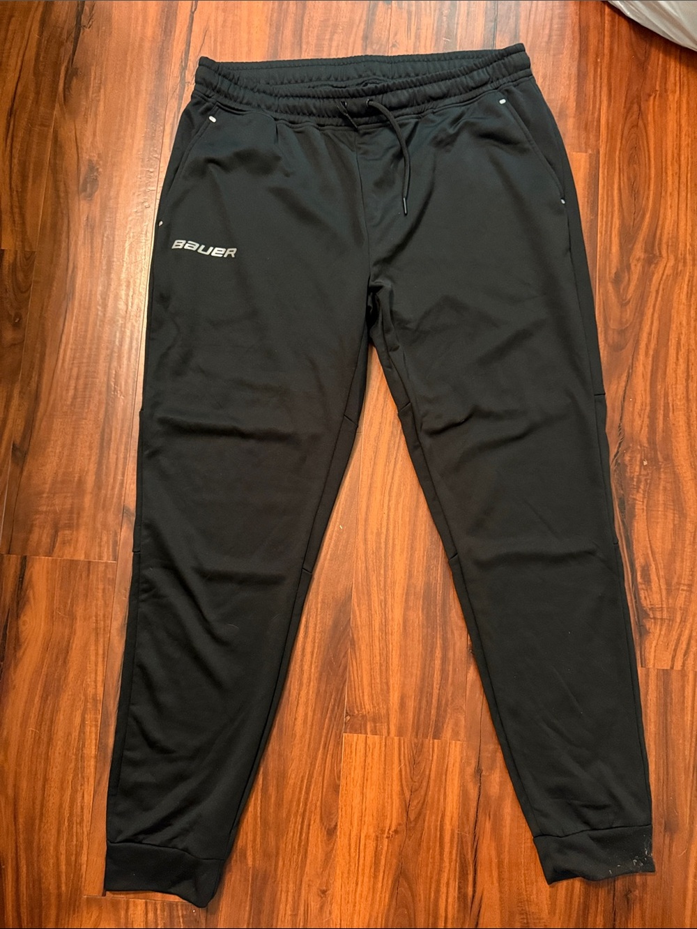 Bauer Black Men's Jogger Pants with Logo